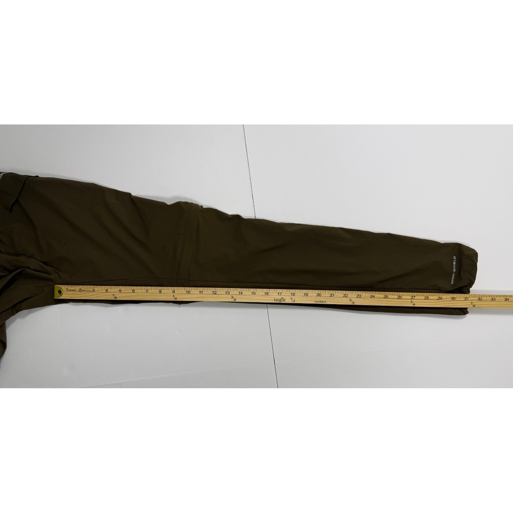 Columbia Omni-Shield Womens 2 Regular Convertible Pants Olive Zip Off Hiking Out - Picture 7 of 16
